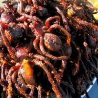 Eat A Fried Tarantula In Cambodia