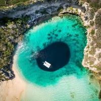 Dive Deans Blue Hole At Long Island Bahamas