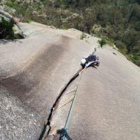 Climb At Mt Buffalo In Victoria Australia