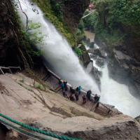 Hike To Pailón Del Diablo Waterfall