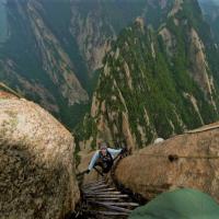 Hike Up Mt Huashan China
