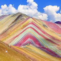 Hike In The Rainbow Mountains Of Peru