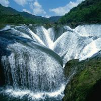 See The Pearl Waterfall In China